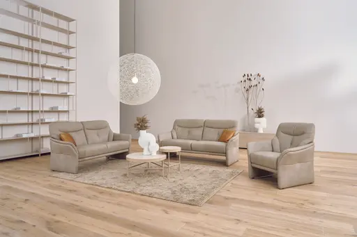  Modell Genf -  Sofa 3 - Sitzer und Sofa 2 - Sitzer